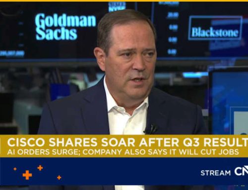 Cisco CEO Chuck Robbins: There’s a networking supercycle that we’re entering right now  on May 14, 2026 at 12:00 pm